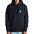 Moletom Volcom Canguru Iconic Stone WT25 Masculina Preto - Imagem 1