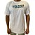 Camiseta Volcom Cement WT25 Masculina Branco - Imagem 1