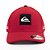 Boné Quiksilver Aba Curva Emb Square WT25 Red - Imagem 3