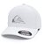 Boné Quiksilver Aba Curva Hologram 3D Logo WT25 White - Imagem 1