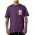 Camiseta Lost Joker Cards WT25 Masculina Roxo Figo - Imagem 1