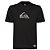 Camiseta Quiksilver Gradient Logo Signature WT25 Preto - Imagem 1