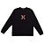 Moletom Hurley Careca Icon WT25 Masculino Preto - Imagem 1