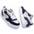 Tênis OUS Fluente Masculino Azul Branco Essencial - Imagem 3