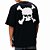 Camiseta Oakley Big Skull WT25 Masculina Blackout - Imagem 3