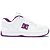 Tênis DC Shoes Lynx Zero Masculino WT25 White/Purple/White - Imagem 1