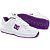 Tênis DC Shoes Lynx Zero Masculino WT25 White/Purple/White - Imagem 4