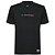 Camiseta Quiksilver Gradient Type New Wave WT25 Preto - Imagem 1