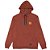 Moletom Hurley Canguru Square 2 WT25 Masculino Marrom - Imagem 1
