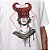 Camiseta MCD Anjo e Demonio WT25 Masculina Branco - Imagem 2