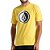 Camiseta Volcom Mega Circle WT25 Masculina Amarelo - Imagem 1