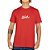 Camiseta Quiksilver Impaired Logo DNA W25 Masculina Vermelho - Imagem 1