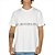 Camiseta Quiksilver Word Block WT25 Masculina Branco - Imagem 1