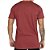 Camiseta RVCA Mini RVCA Bem WT25 Masculina Vinho - Imagem 2