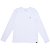 Camiseta Hurley Manga Longa Mini Icon II WT25 Branco - Imagem 1