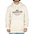 Moletom Quiksilver Canguru Typed Out Arch 18 W25 Off White - Imagem 1