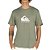 Camiseta Quiksilver Full Logo WT25 Masculina Verde Escuro - Imagem 1