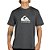 Camiseta Quiksilver Full Logo WT25 Masculina Preto Mescla - Imagem 1