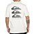Camiseta Quiksilver Vertical Logos WT25 Masculina Snow White - Imagem 2