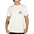 Camiseta Quiksilver Snake Crest WT25 Masculina Snow White - Imagem 1