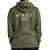 Moletom Hurley Canguru Retro Waves WT25 Masculino Militar - Imagem 2