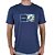 Camiseta Hurley Double Up Surf Noise WT25 Masculina Marinho - Imagem 1