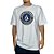 Camiseta Volcom Stoney Circle WT25 Masculina Branco - Imagem 1