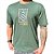 Camiseta Volcom Warble WT25 Masculina Verde Escuro - Imagem 1