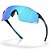 Óculos de Sol Oakley Cybr Dyno Polished Black Prizm Sapphire - Imagem 4