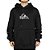Moletom Quiksilver Canguru Comp Logo WT25 Masculino Preto - Imagem 1
