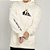 Moletom Quiksilver Canguru Comp Logo W25 Masculino Off White - Imagem 3