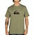 Camiseta Quiksilver Comp Logo Plus Size WT25 Verde Escuro - Imagem 1