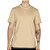 Camiseta DC Shoes Embroidery WT25 Masculina Bege - Imagem 1