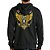 Moletom Hurley Aberto Eagle WT25 Masculino Preto - Imagem 2