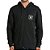 Moletom Hurley Aberto Eagle WT25 Masculino Preto - Imagem 1