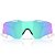 Óculos de Sol Oakley Cybr Zero Polished White Prizm Sapphire - Imagem 3