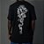 Camiseta MCD Dragão Serpente WT25 Masculina Preto - Imagem 3