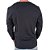 Camiseta Hurley Manga Longa O&O Solid WT25 Masculina Preto - Imagem 2