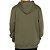 Moletom Quiksilver Canguru Comp Logo WT25 Verde Escuro - Imagem 2