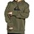 Moletom Quiksilver Canguru Comp Logo WT25 Verde Escuro - Imagem 3