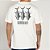 Camiseta Quiksilver Blue Fin WT25 Masculina Show White - Imagem 2