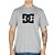 Camiseta DC Shoes DC Star WT25 Masculina Cinza Mescla - Imagem 1