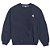 Moletom OUS Careca Crewneck Minimal Masculino Azul Marinho - Imagem 1