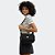 Bolsa Kipling Gabb S Black Sign JQ - Imagem 6