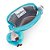 Bolsa Kipling Tally Sea Blue Met - Imagem 3