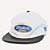 Boné DC Shoes Aba Reta Airstream WT25 Branco/Preto - Imagem 1