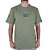 Camiseta RVCA Mini Balance Box WT25 Masculina Verde Militar - Imagem 1