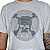 Camiseta Oakley TRN Graphic Skull WT25 Masculina Stone Grey - Imagem 3