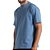 Camiseta Volcom Comfort Circle Solid WT25 Masculina Azul - Imagem 1