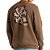 Moletom Volcom Careca Watanite WT25 Masculina Marrom - Imagem 2